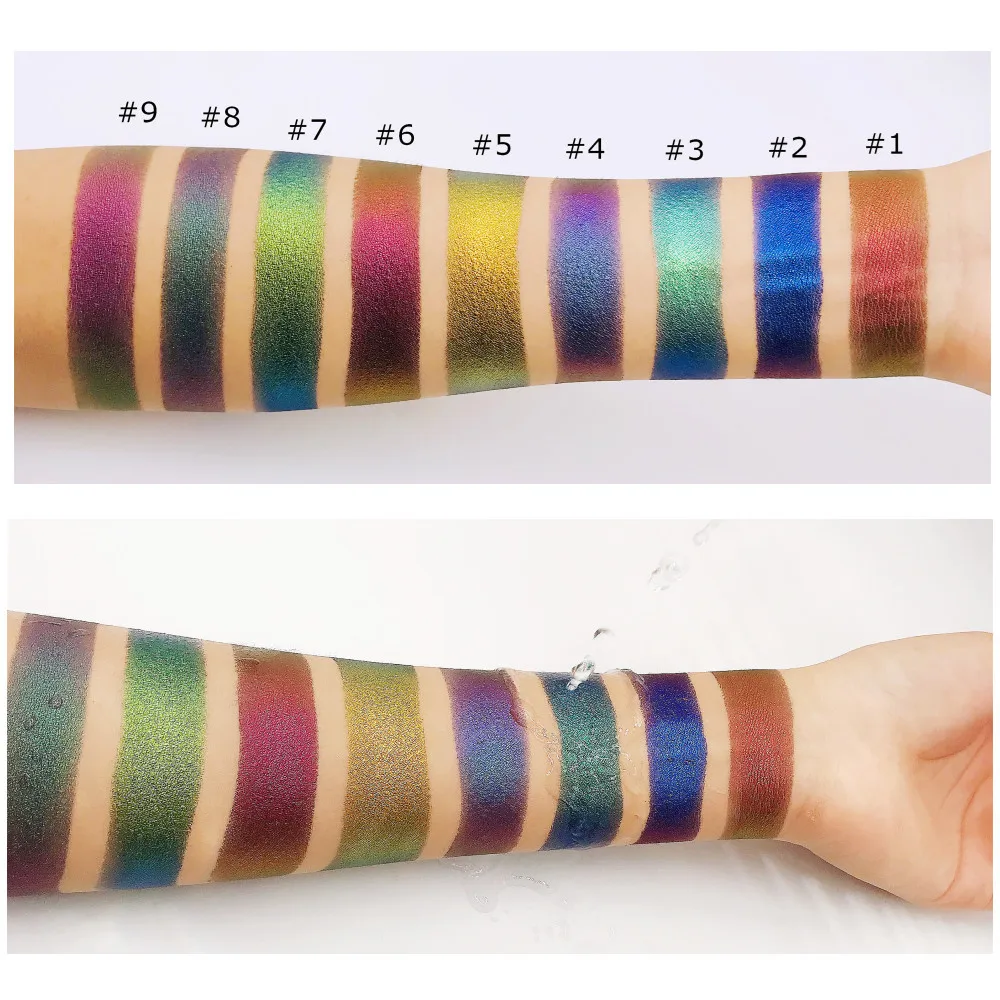

Cosmetic grade Multichrome eye shadow chameleon pigment pressed powder