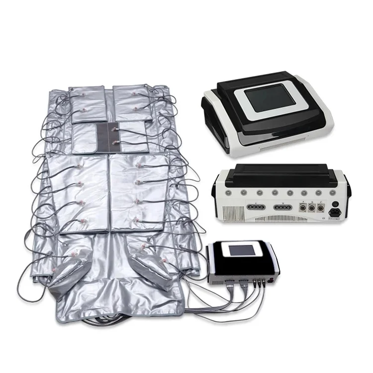

3 In 1 Air Pressure Body Infrared Pressotherapy Lymph Drainage Pants Massager Bed Slimming Machine For Salon Beauty Clinic