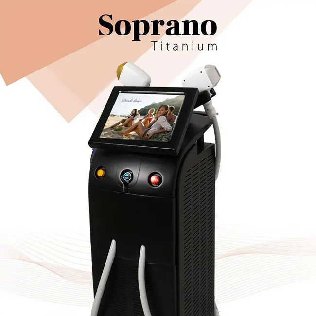 

2022 New arrival alma ice soprano titanium gentlease hair removal machine