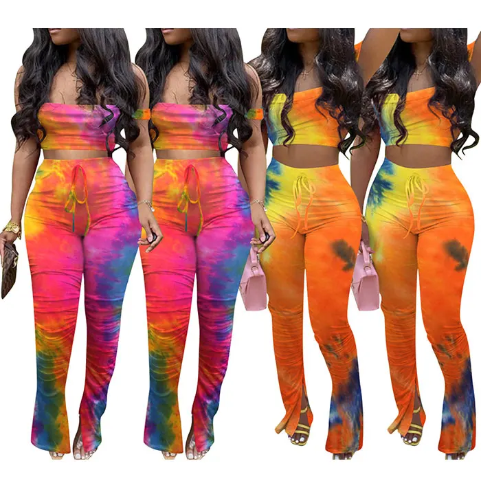 

2021 Hot Products Clothes Women Sexy Two Piece Set Women Clothing Summer Wholesaler