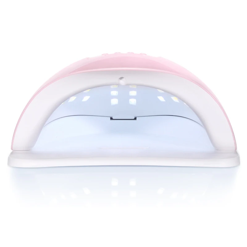 

Hot Selling Nail Lamp Manicure 120W Big Power LED Nail Dryer Lamp Curing All Gel Polish Drying UV Gel Lamp Nail Dryer Machine, White/pink