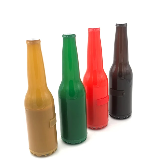 

2021 China Factory New Promotional Portable Beer Bottle TWS Bluetooth Speaker 3D Surround Sound