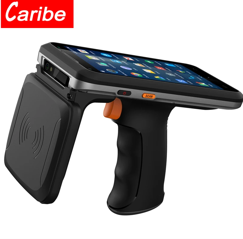 

CARIBE 5.5 inch Android PDA Rugged Android Handheld Long Range Portable 15M UHF RFID Reader