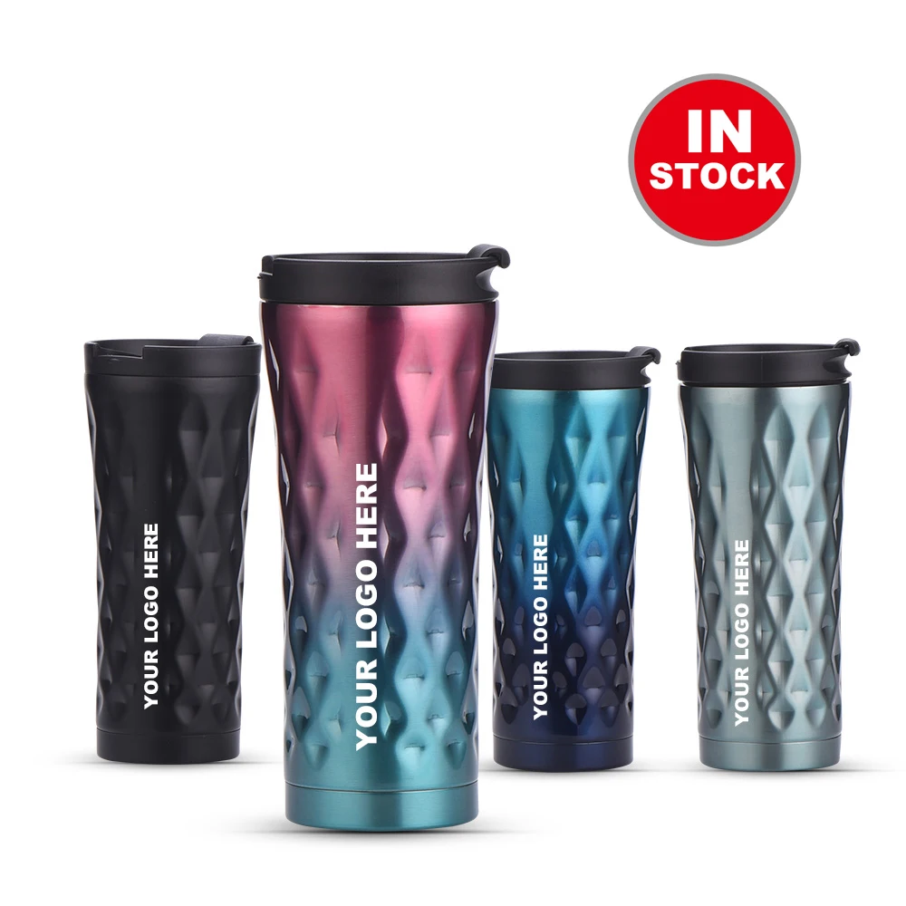 

Handless 16oz Insulated Creative Mug Lead Free for Gift Stailess Creativ Termo Thermal Coffee Mug with Custom Logo Printing