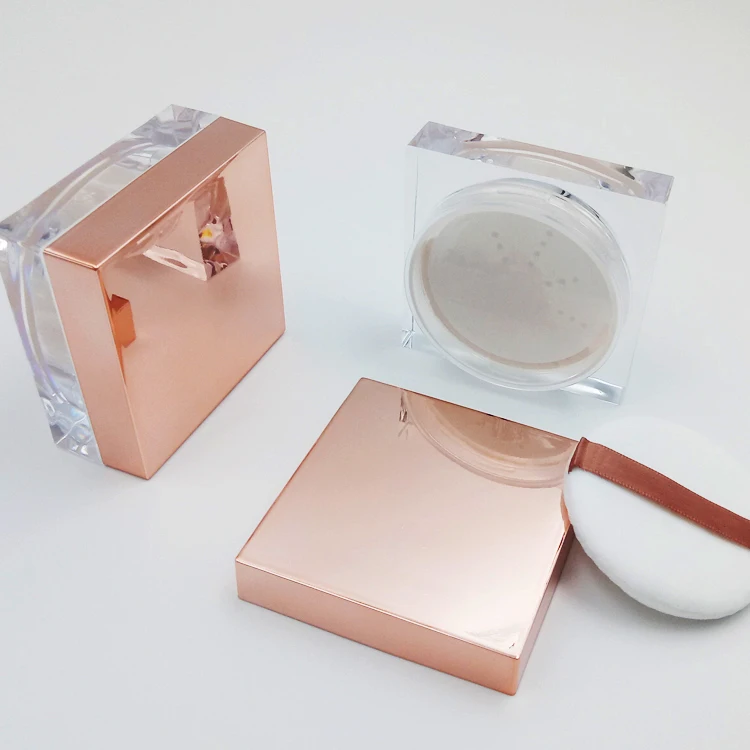 

10 Colors Waterproof Foundation Face Makeup Loose Powder with Powder Puff
