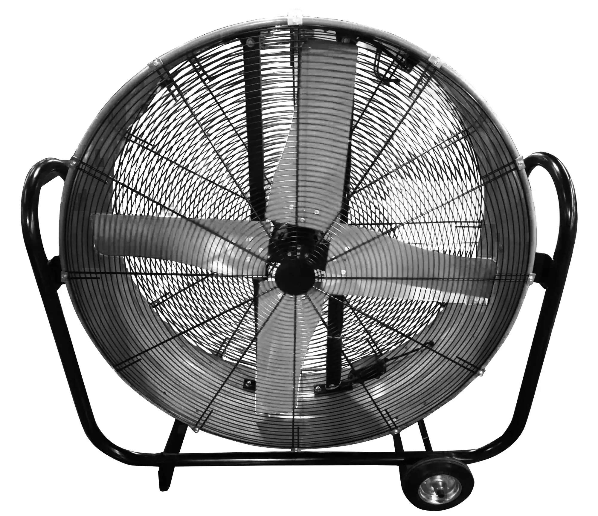 303642 高速工业滚动倾斜便携式金属鼓风扇