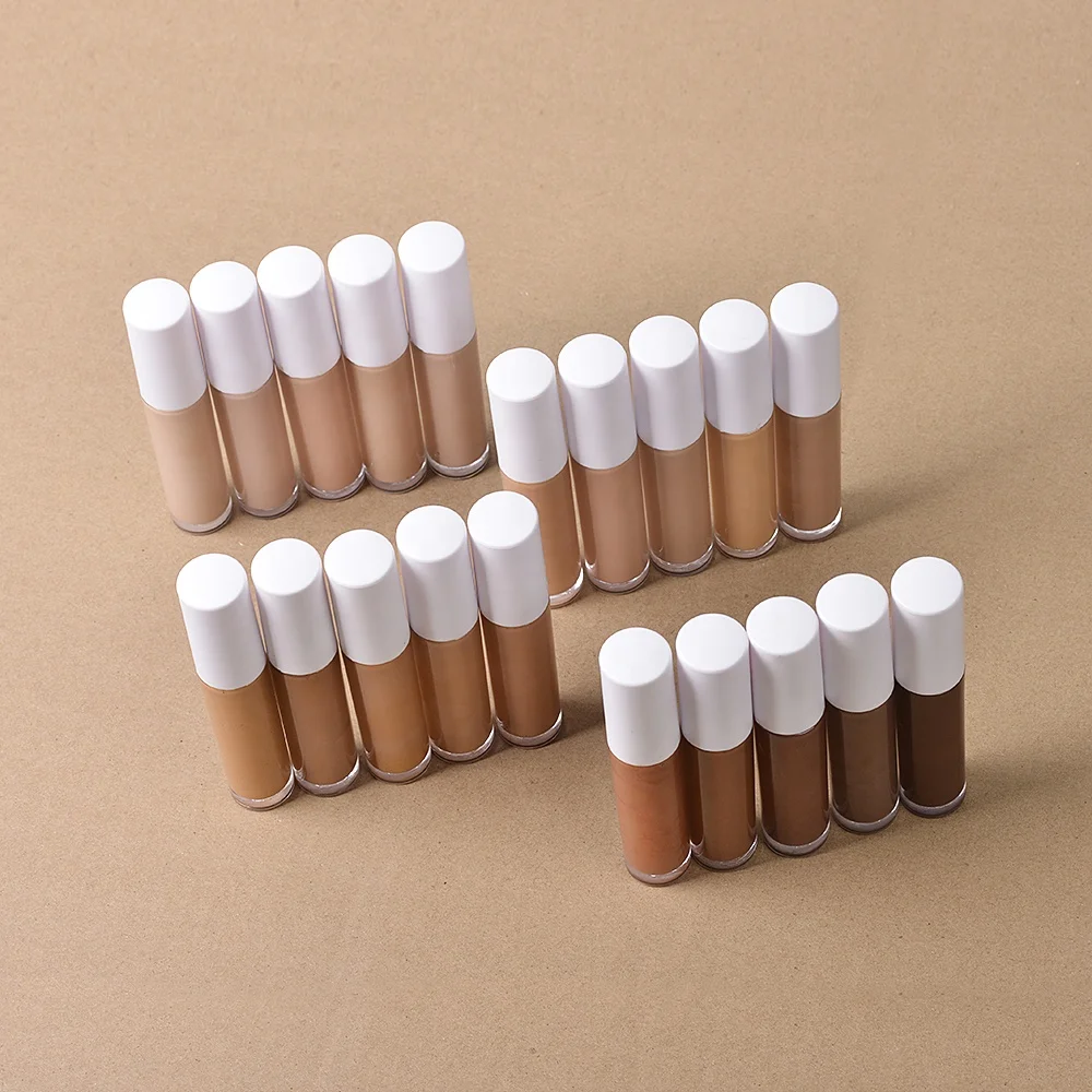

high quality full coverage brighten face satin liquid makeup concealer private label