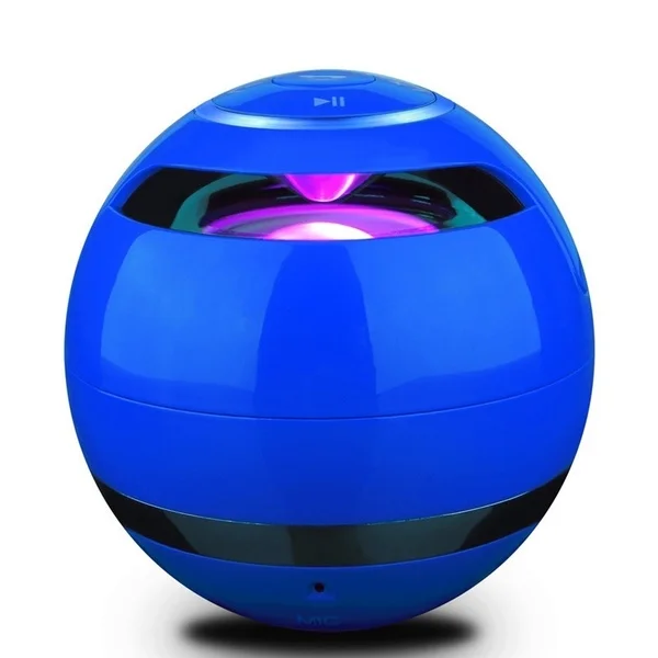 LED Mini Wireless Speaker TF USB Portable Music Loudspeakers Hand-free call For Phone PC with Mic - ANKUX.COM