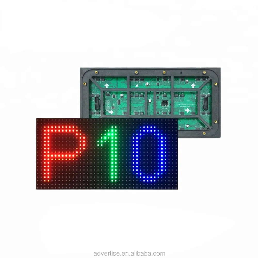 High quality  led display board  rgb p6 p8 p10 fullcolor outdoor led display  programable led advertising screen smd led module