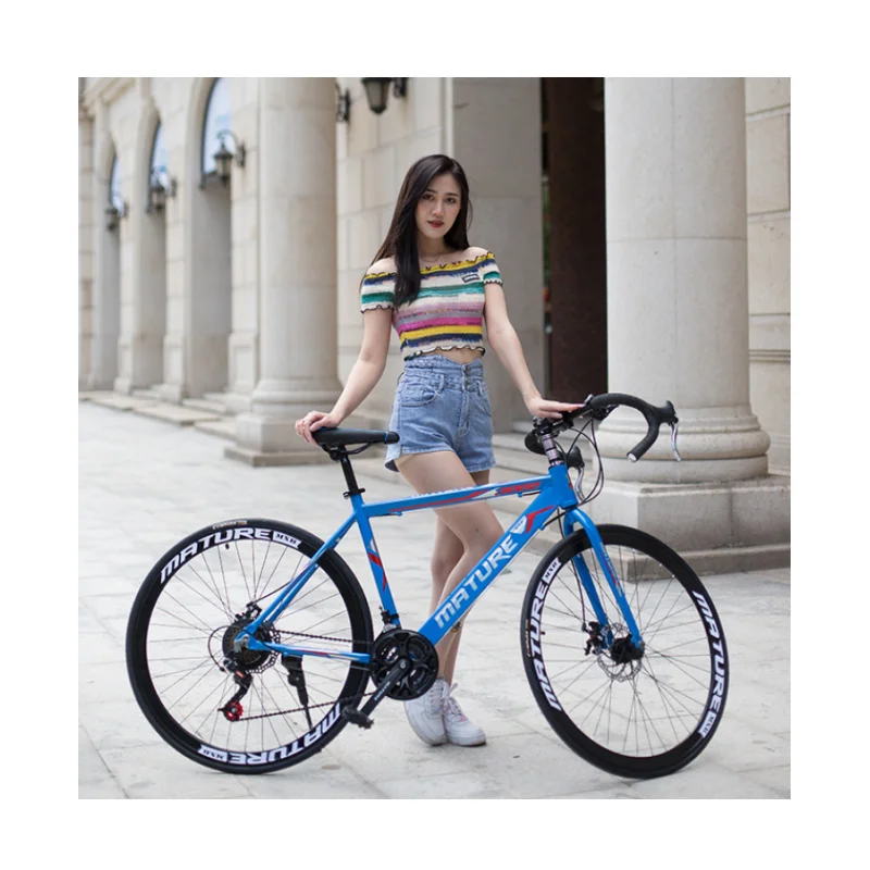 

bicycle 700C bike trek madone slr 9 2021 road bike bicicleta aluminium alloy frame bronzing coating 21 27 30 33 speed, Red green blue black