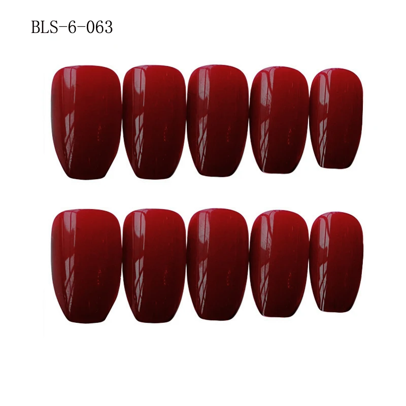 

Wholesale 24Pcs Press On Nails Modern Design False Nails Woman'S Long Fake Nails, White,camel,clear