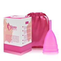 

Silicone Reusable Menstruation Cup 100% Medical Grade Silicone For Women Menstrual cup FDA