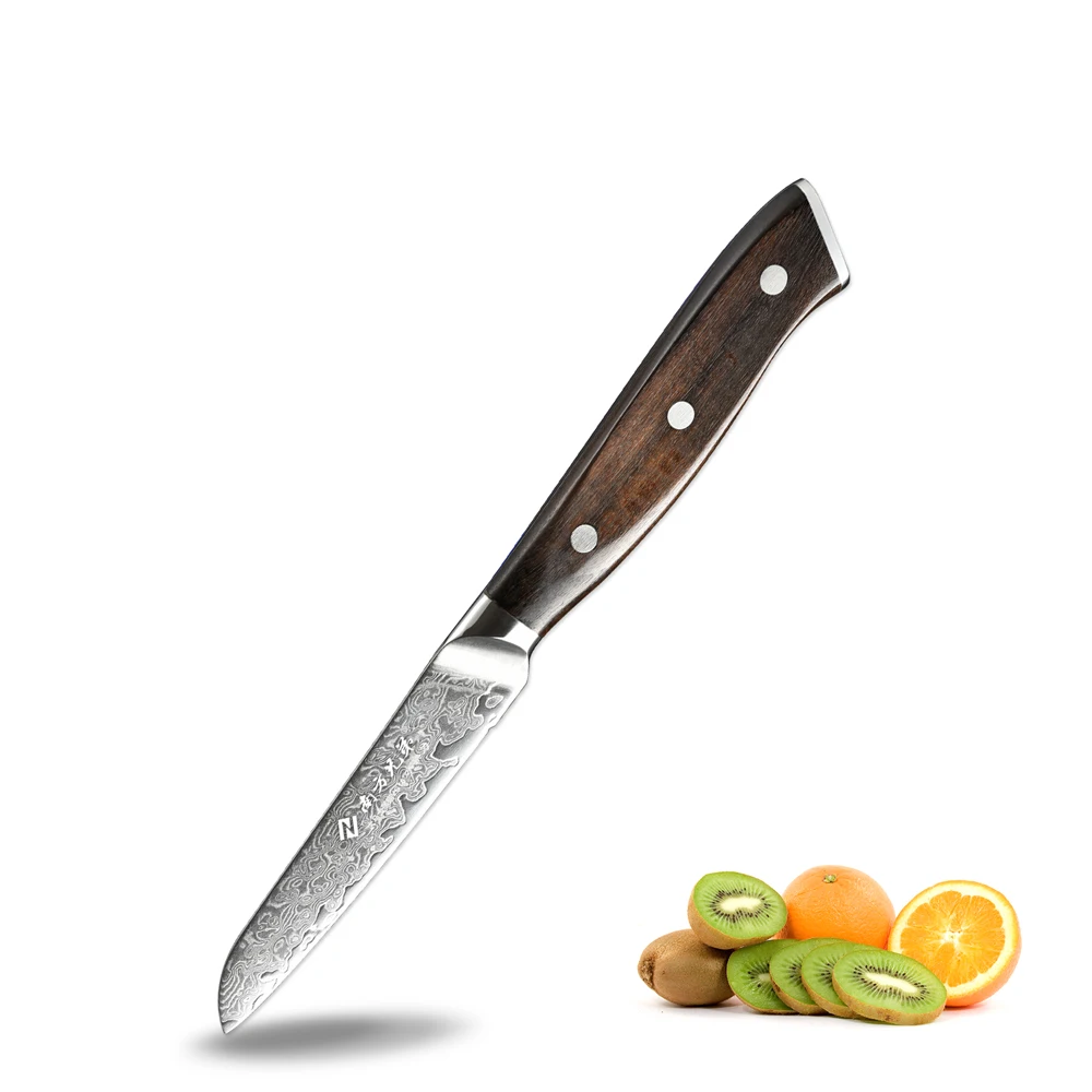 

Recommend for you Manufacture 3.5 Inch Damascus Kitchen Paring Fruit Knife