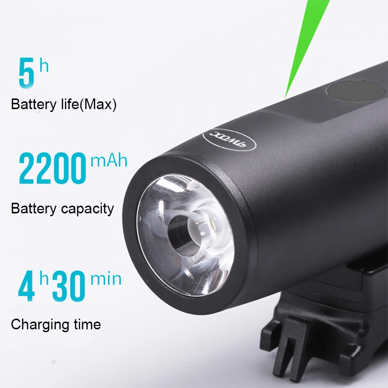 Superbsail High Power Bicycle Lights Accessories USB Rechargeable LED Bike Scooter Headlight Loud Horn Bicycle Front Horn Light manufacture