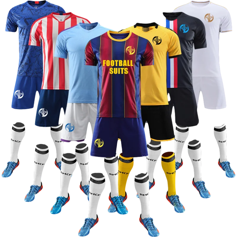 

Latest Technologies In Printing Custom Logo Maillot Football Clothes Design Men Soccer Wear Cheapest Soccer Jersey For Team, Custom color