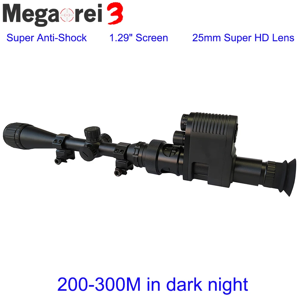 

Hunting Riflescope Night Vision Optics Sight IR Infrared LED Scope Camera Clear Night Vision Scope Device