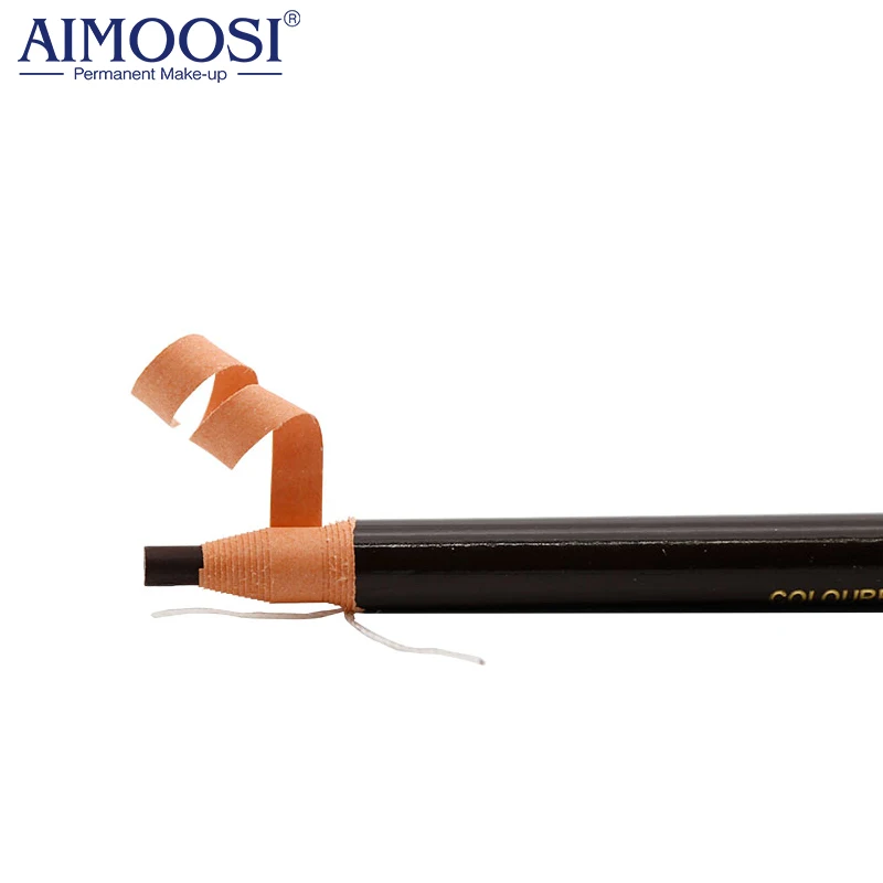 

12pcs/box PUMrofesional PUMermanent Makeup Tattoo pen Microblading eyebrow pencil microblading eyebrow pen