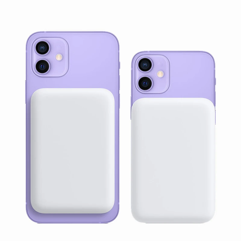 

Original mini backup magnetic mobile cell phone safe power bank battery pack wireless charger charge for apple iphone 12 13 oem