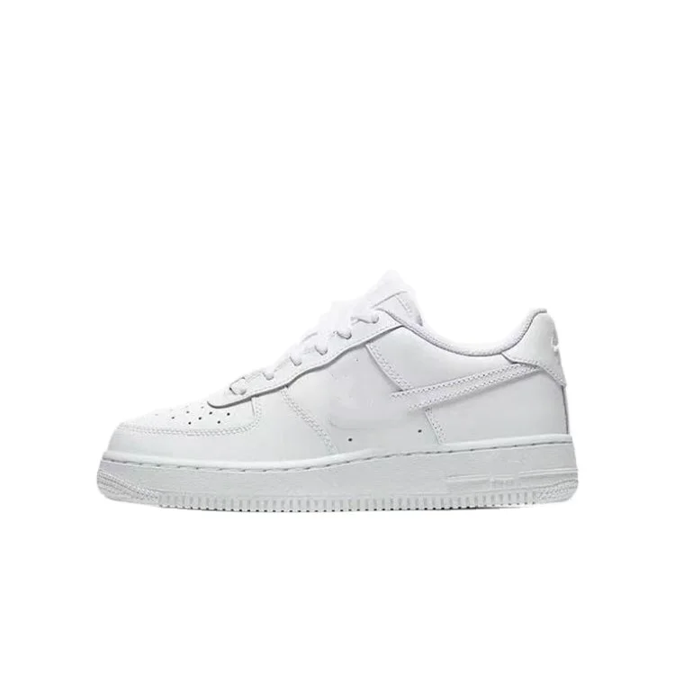 

Genuine leather Air Brand Force Low men women sneakers fashion casual sports shoes basketball shoes, White