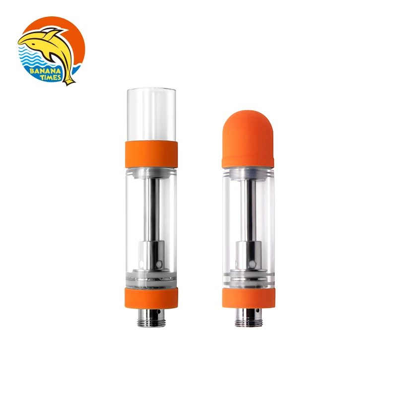 

Bananatimes 510 thread cbd cartridge vaporizer pen empty new design vape cartridge for cbd oil, Orange/customized
