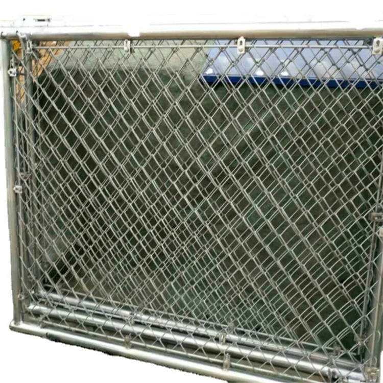 

white steel wire mesh chain link fence for backyard