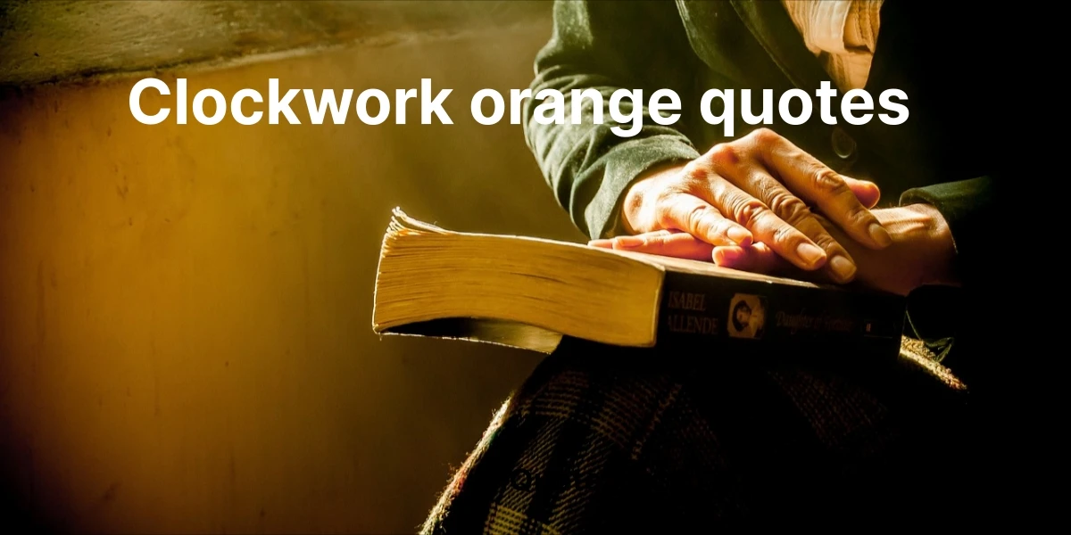 clockwork orange quotes