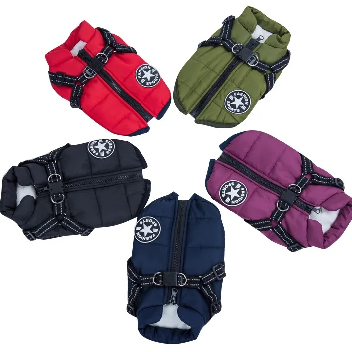 

Dog Winter Coat Waterproof Vest Waterproof Anti Cold Pet Dog Vest For Small Animal Dog Winter Jacket