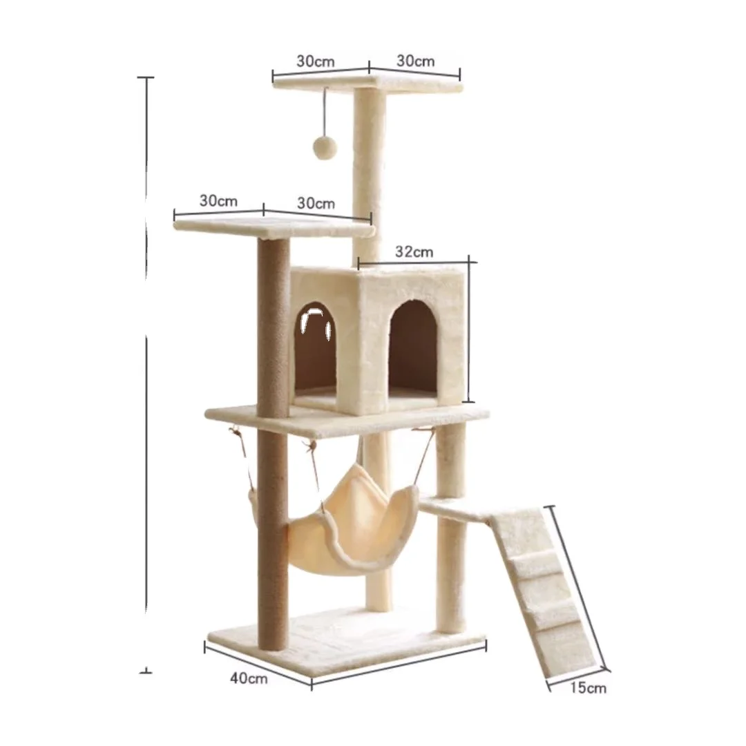 

Pet Supplies Cat Climbing Frame Scratch Board Climb Trees Cat Nest