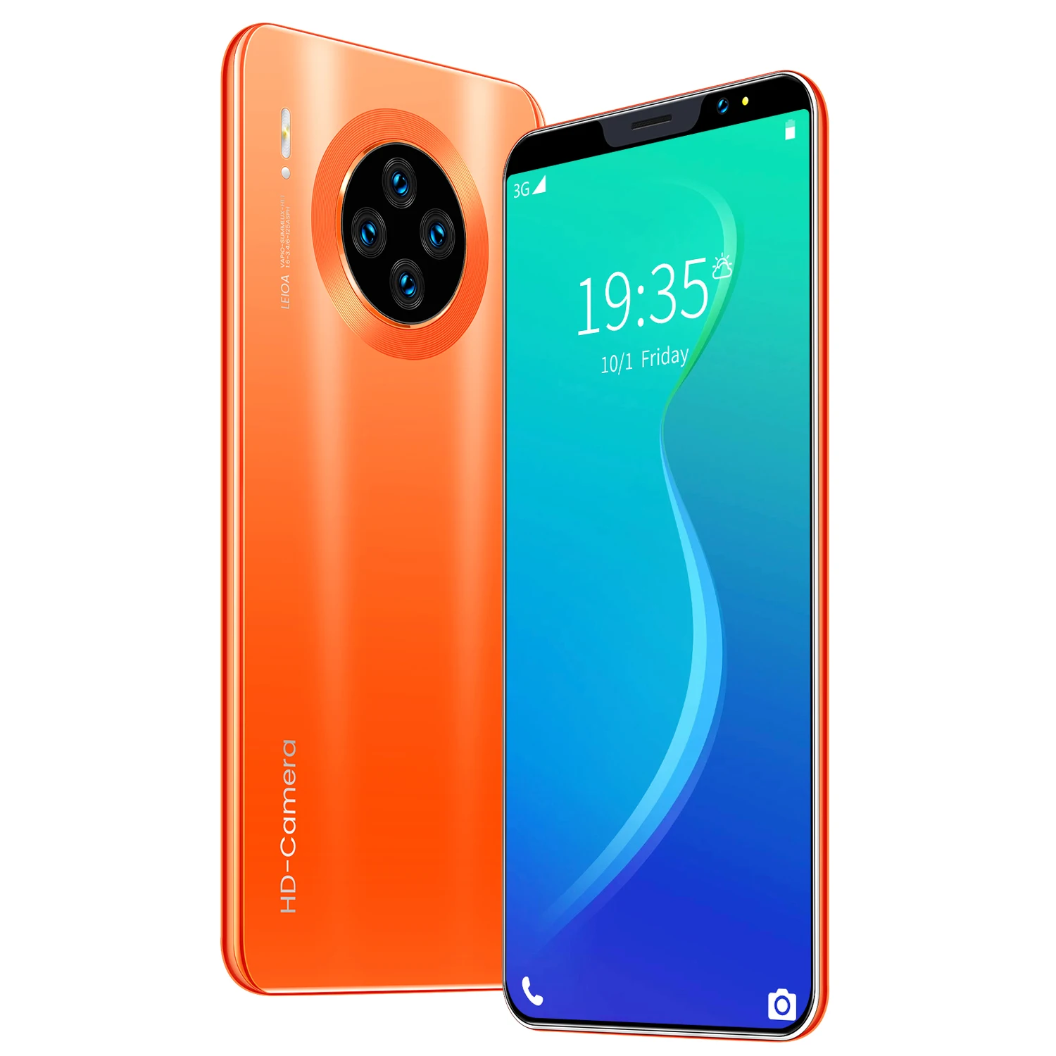 

2020 Lowest Price Smart Phone Mate33 Pro 5.8 Inch Full Screen Android Phone Double Sim Card Free Shipping Phone