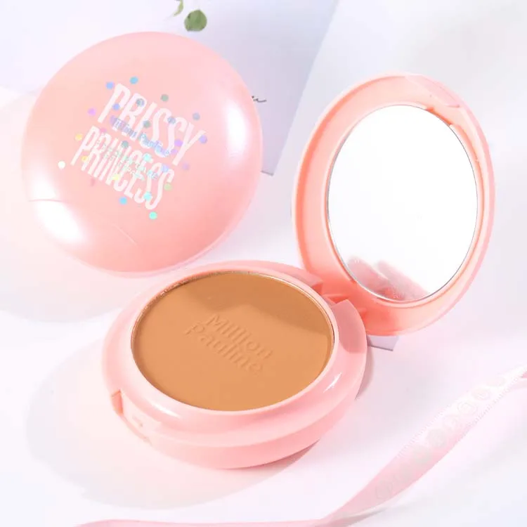 

Wholesale Waterproof Compact Pressed Powder Concerler Whitening Long Lasting Facial Foundation Powder