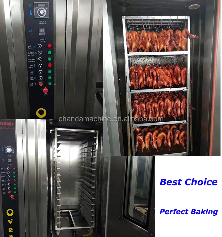 High quality rotary bread baking oven, mini rotary rack oven for sale