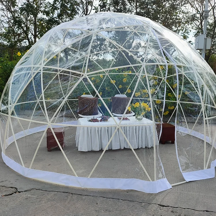 12ft Outdoor Luxury Transparent Dome Hotel House Geodesic Domes Tent for Sale