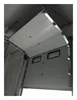 auto or manual double panel pu foam inside garage door with opener sensor