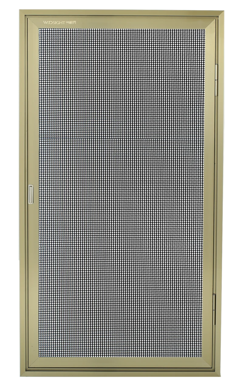 Inward Opening Invisible Removable Mosquito Screen Aluminum Frame