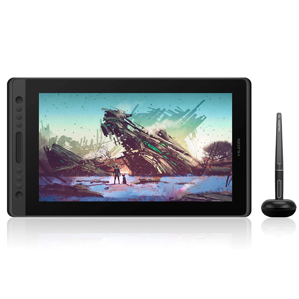 

battery-free 120% sRGB HUION KAMVAS pro 16 digital drawing graphic tablet with screen