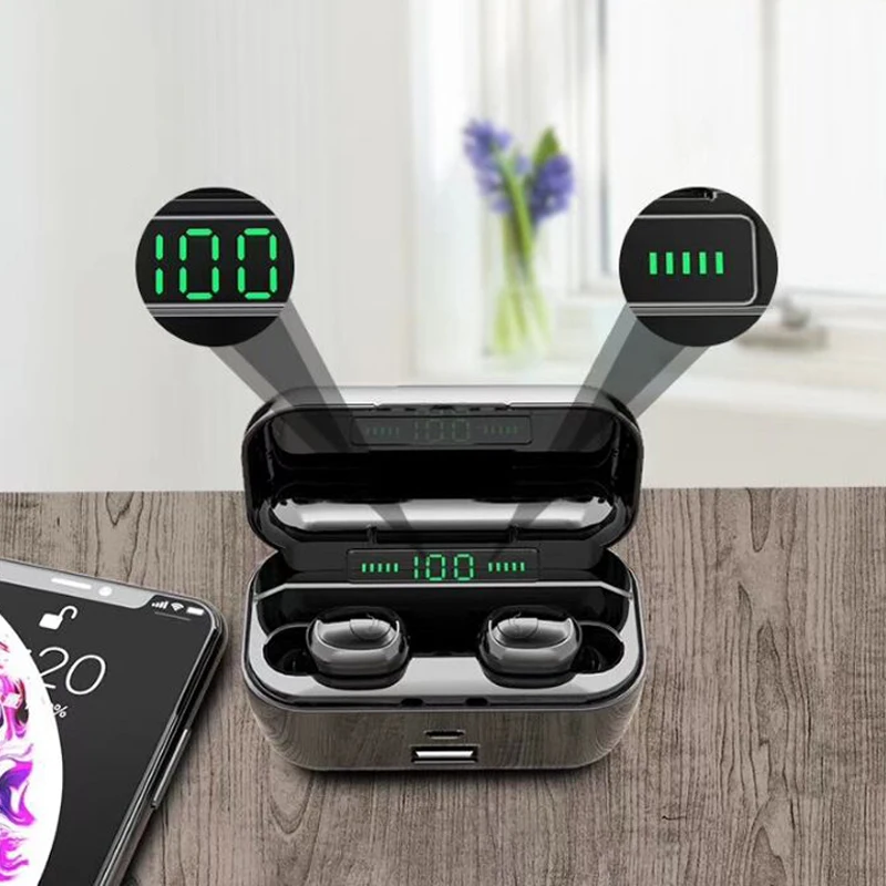 2020 New arrival tws 5.0 wireless earphone headphone mini tws earbuds ipx5 waterproof ear buds wireless