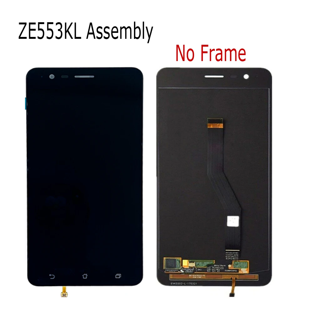 

Mobile Lcds For Asus Zenfone 3 Zoom ZE553KL LCD Display For ASUS Zenfone Zoom S Touch Screen Digitizer Assembly with Frame, Black