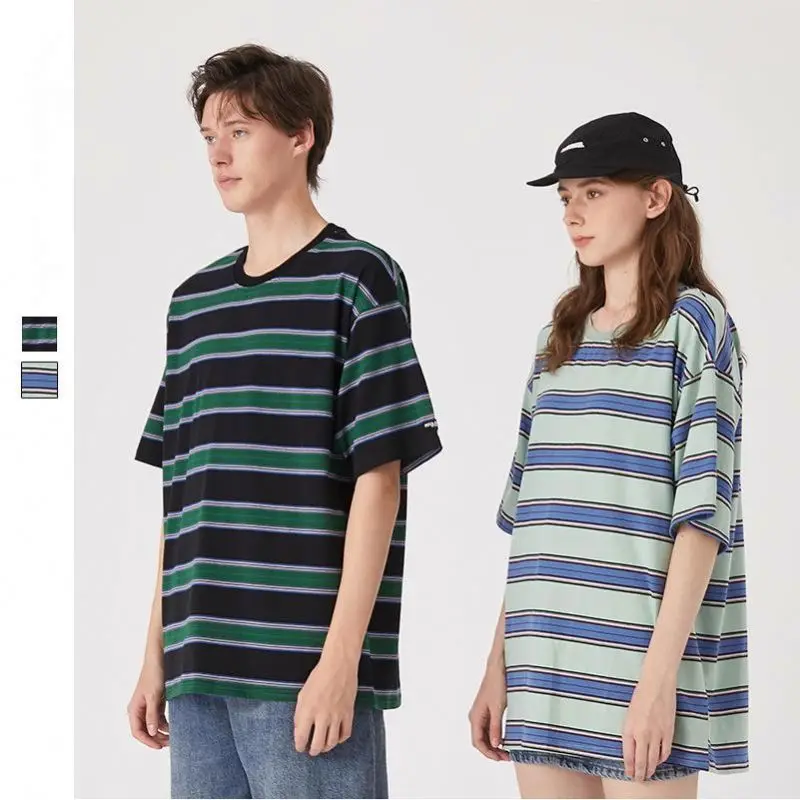 

Round Neck Stylish 2021 Oversize Casual High Quality Plain Vintage Style Clothing Men T Shirt