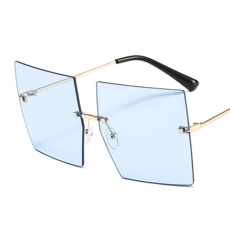 

Square Sunglasses Oversized Custom Retro Rimless Sunglasses Oversized Mens Sunglasses