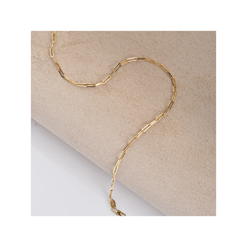 

CLIP Gold Filled Chain Collection / Customizable Width 2.0mm 2.5mm / Customizable Length 18, 20, 22, 24, 30, 36 Inches