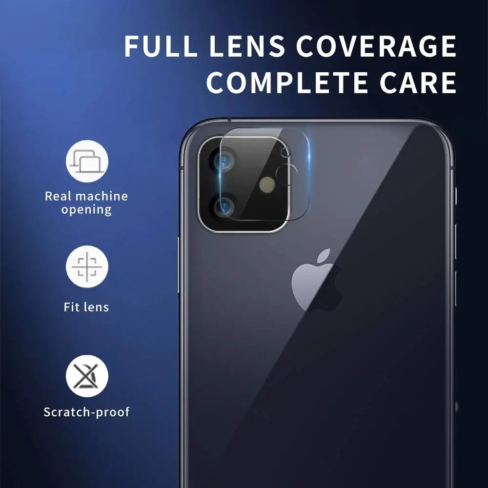 2019 Anti-scratch Tempered Glass For new iphone 11 pro 11 pro max Camera Lens Protector