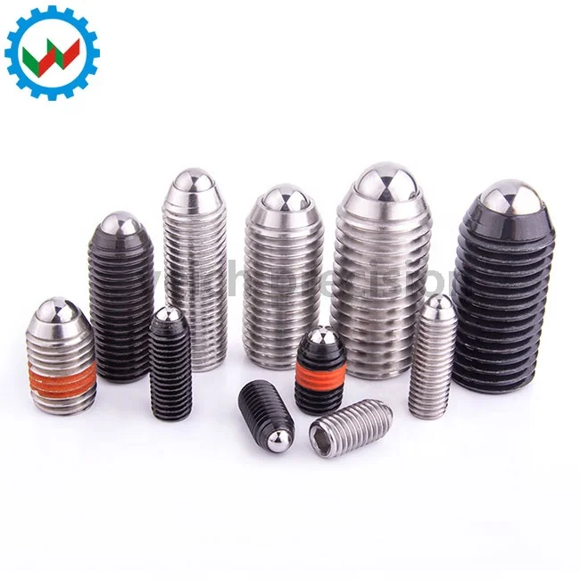 

Trust Screw Factory Supply Good Quality Positioning Ball Spring Plunger Threaded Hex Socket Ball Plunger