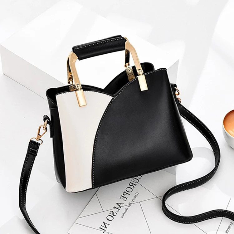 

PU Female Bag 2021 Classic Popular Patch Color Fashion Large Capacity Single Female Handbag, 6colors