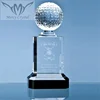 Square Cube Crystal Golf Trophy for Successful Golf Sports Awards