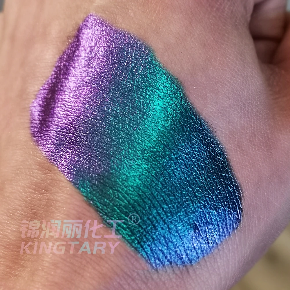 

cosmetics grade multi chrome color eyeshadow pigment powder wholesale, Multi-color