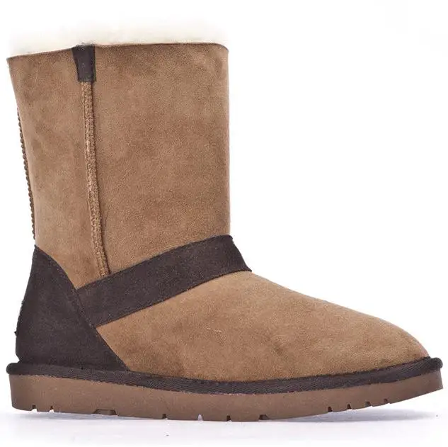 

Custom logo winter sexy design fur snow boots outside with long using life, As customized