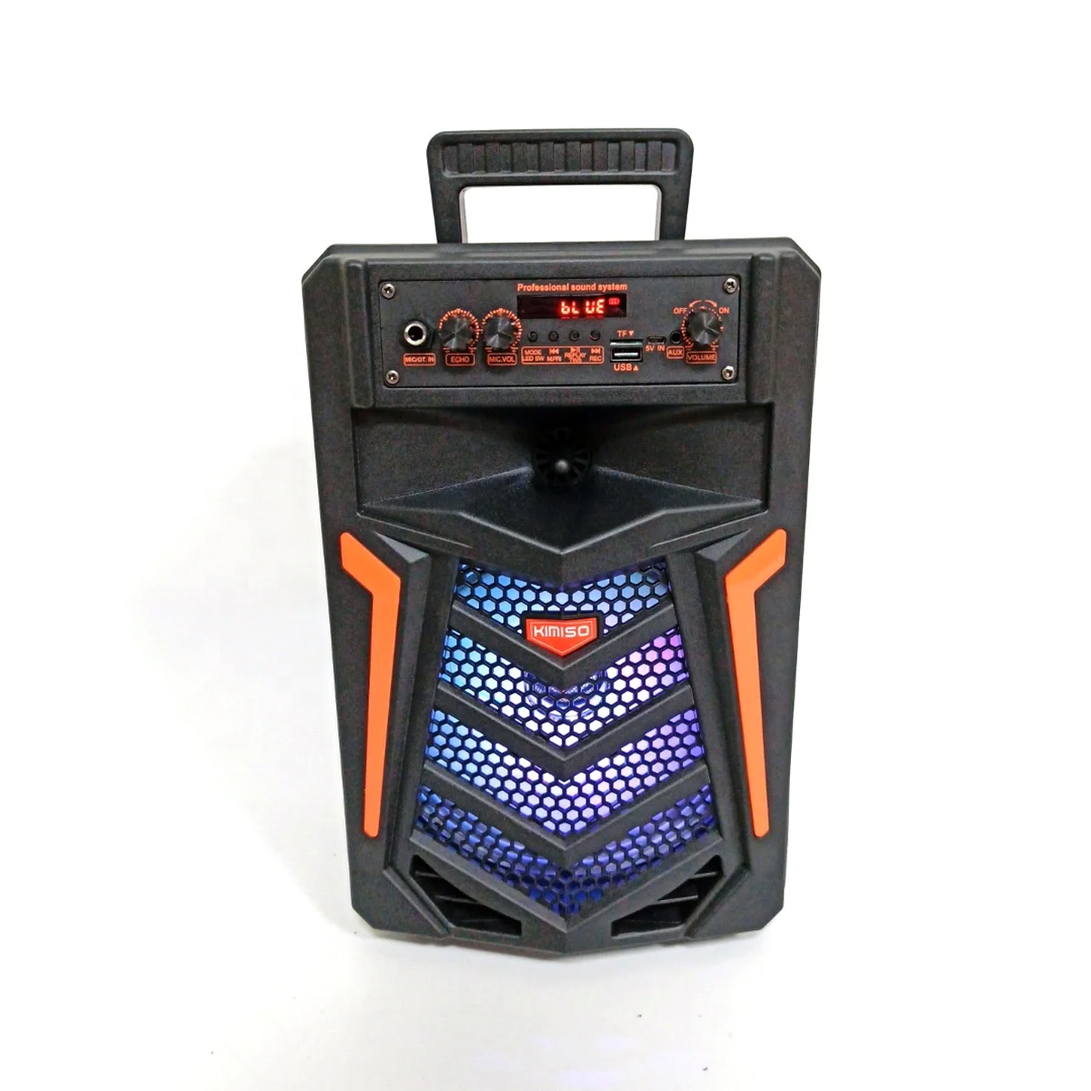 

KIMISO QS-7802 new arrival portable speaker with color light