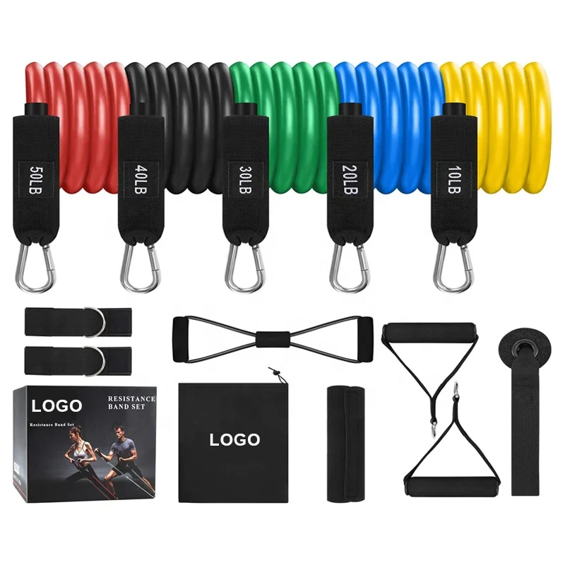 

Numberhui Ligas De Resistencia Latex Resistance Bands Resistance Tube Band Stackable Up To 150Lbs Resistance Tubes
