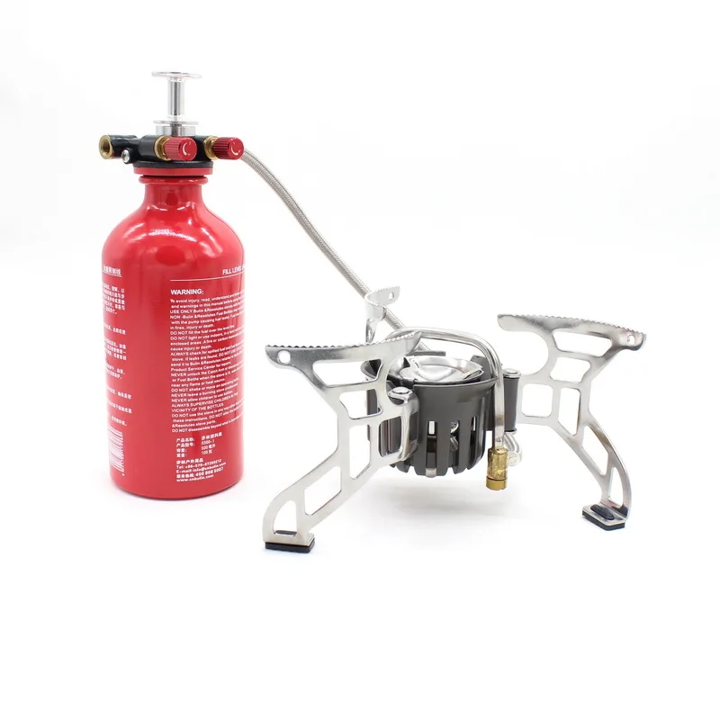 

Powerful Outdoor Multifunction Furnace Camping Gasoline Propane Gas oil Stove For Cooking Picnic Hiking