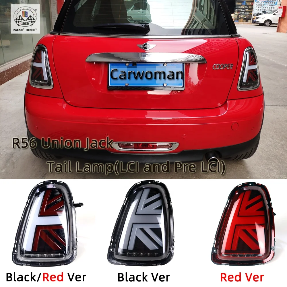 
Union Jack Style LED Rear Tail Lamp Light For mini cooper R56 R57 R58 R59 